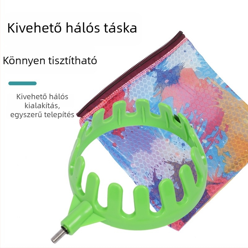 Magaslatú gyümölcsszedő, hordozható kerti eszköz