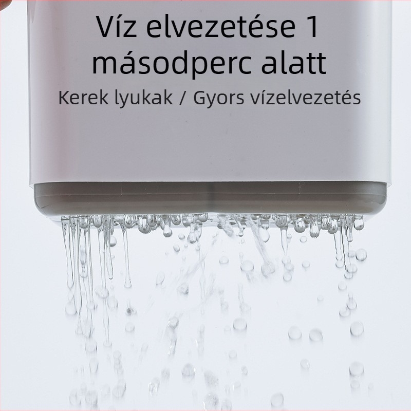 Konyhai pálcika- és evőeszköz-tartó a konyhapulton, szárító rekesz, fúrás nélküli telepítés