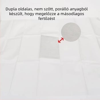 Egyszer használatos CPR-barrier maszk szájról-szájra történő újraélesztéshez