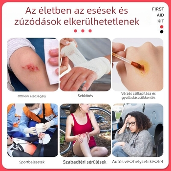 EVA kültéri hordozható sürgősségi orvosi készlet cipzárral