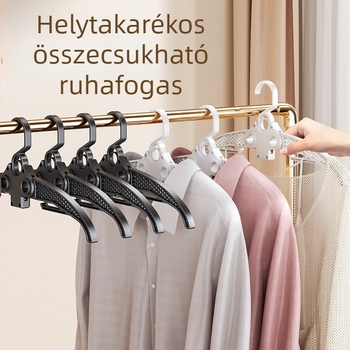 Összecsukható ruhatartó – multifunkcionális, otthoni szárításhoz, utazáshoz és kültéren használható