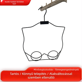 Varrás nélküli fürdőruha-akasztó nőknek, fehérneműhöz és ruházathoz, modellkijelző állvány, egyszerű bikini-akasztó és ruhakiállító állvány