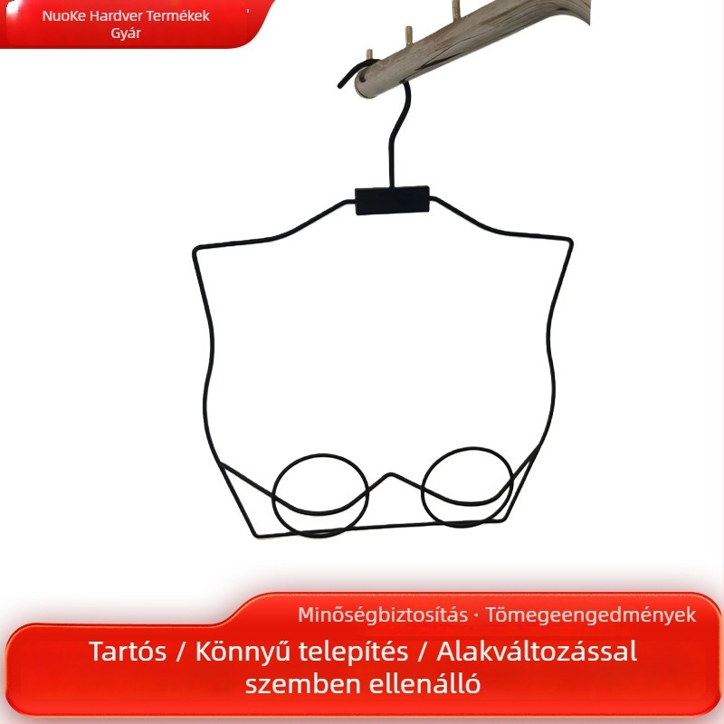 Varrás nélküli fürdőruha-akasztó nőknek, fehérneműhöz és ruházathoz, modellkijelző állvány, egyszerű bikini-akasztó és ruhakiállító állvány