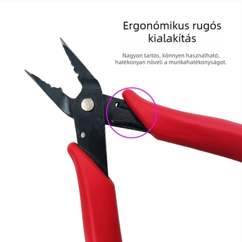 Hegyes szájú fogó kis gyöngyökhöz – DIY ékszerkészítéshez, gyöngyök pozicionálása és huzal rögzítése
