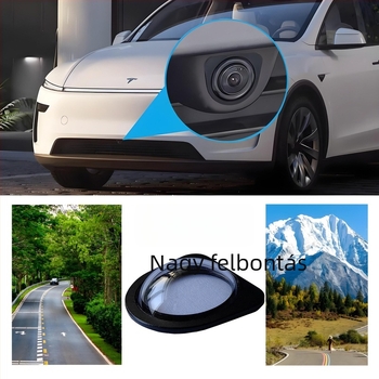 Tesla Model Y, YL és Model 3 első kamera védőfedél edzett üvegből
