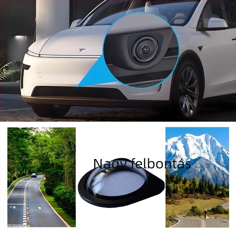 Tesla Model Y, YL és Model 3 első kamera védőfedél edzett üvegből