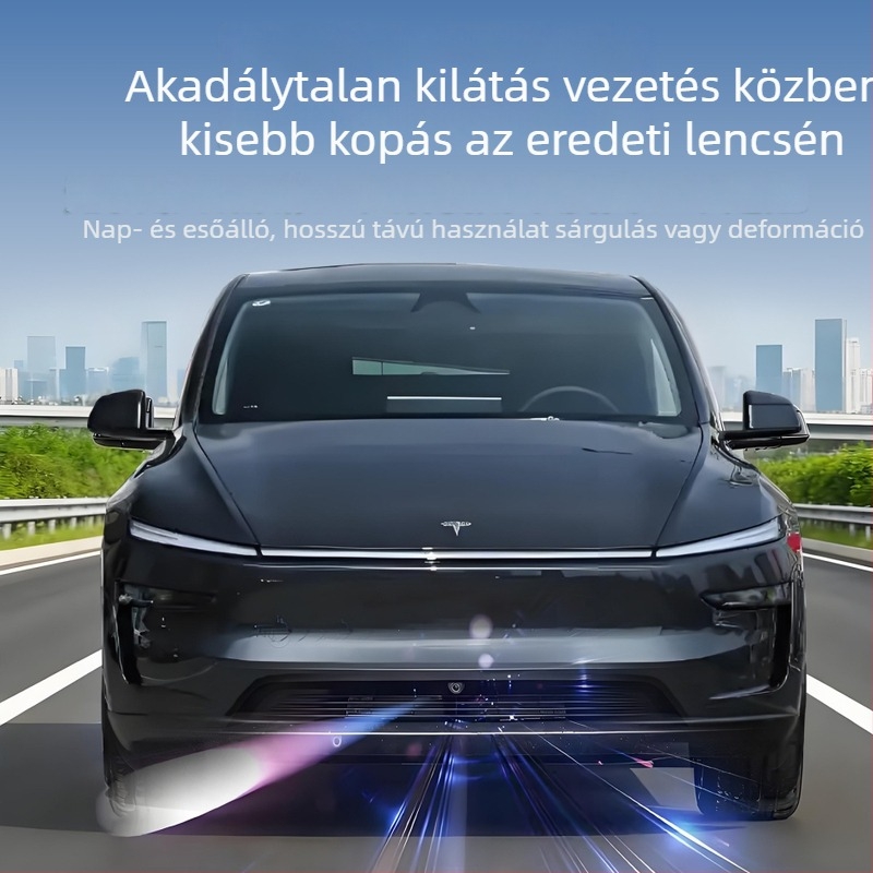 Tesla Model Y, YL és Model 3 első kamera védőfedél edzett üvegből