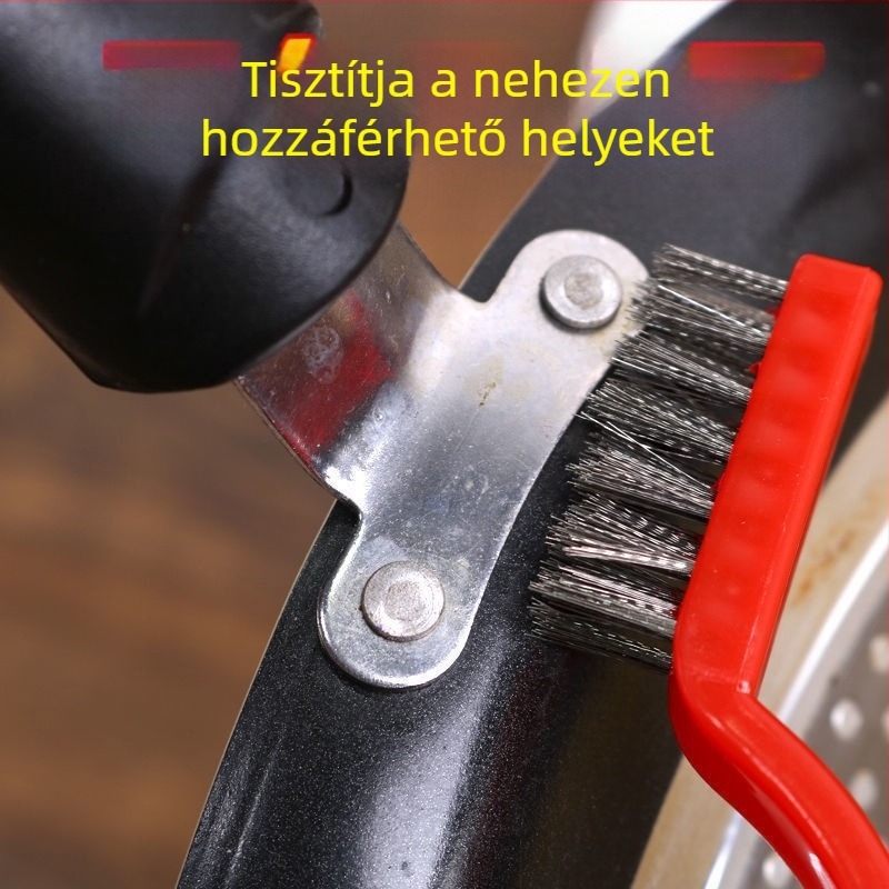 Gáztűzhely tisztító kefe csatornákhoz és réseihez