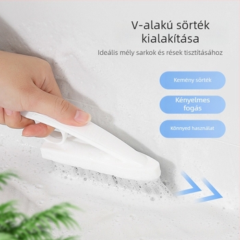 Ablakbarázdák tisztító keféje – sarkokhoz és résekhez