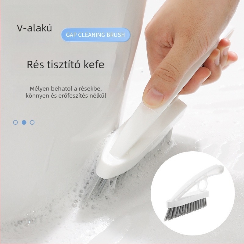 Ablakbarázdák tisztító keféje – sarkokhoz és résekhez