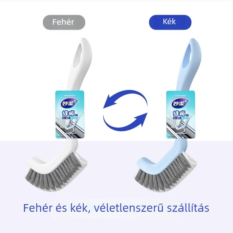 Hosszú nyelű, merev sörtéjű gap tisztító ecset – konyhai eszközök, edények és tálak, fürdőszobai fugák és nehezen hozzáférhető sarkok tisztítására
