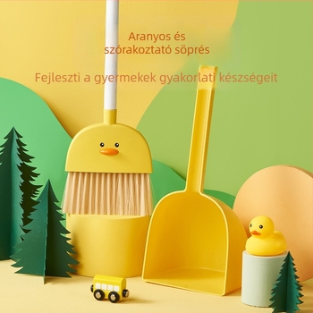 Mini porfogó és seprű készlet gyerekeknek – tisztító játék