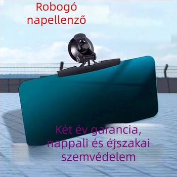 Mobilitási robogóhoz, triciklihez és négykerekű járműhöz napvédő előtti szélvédővel, vákuumos rögzítés, 3 másodperces gyors telepítés