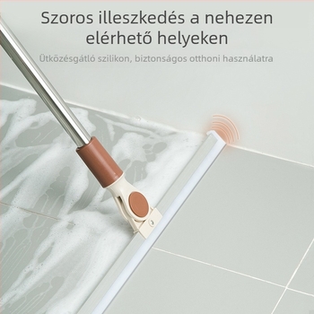 Kinbata szilikon varázs mop otthoni tisztításra — pad tisztító fej, víz felszívás és haj eltávolítása, 35 cm és 50 cm