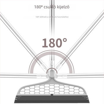 Mágikus seprű készlet otthoni takarításhoz: seprű padlóra, kádbeli vízeltávolító kaparó, speciális mop a víz eltávolításához