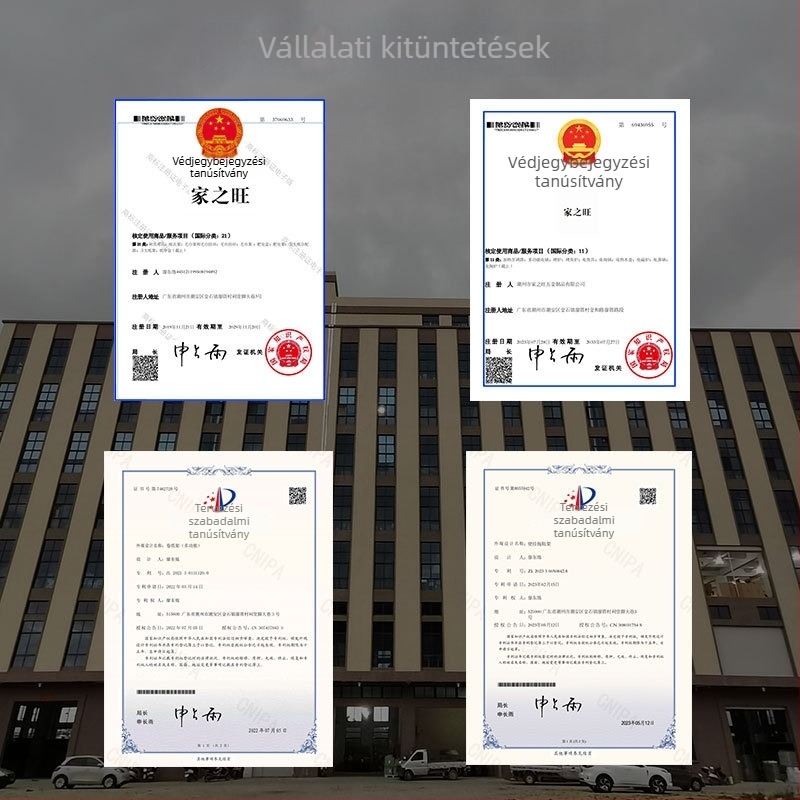 Rozsdamentes acélból készült asztali szemetes fedéllel, kis irodai tartály, autóhoz használható hamutartó, írótáblához és kávézóasztalhoz mini tároló