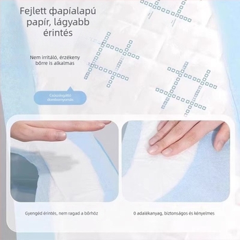 Egyszer használatos WC-ülésvédő, teljes fedés, vízálló, vastított változat, őszi–téli, anyaság és utazások