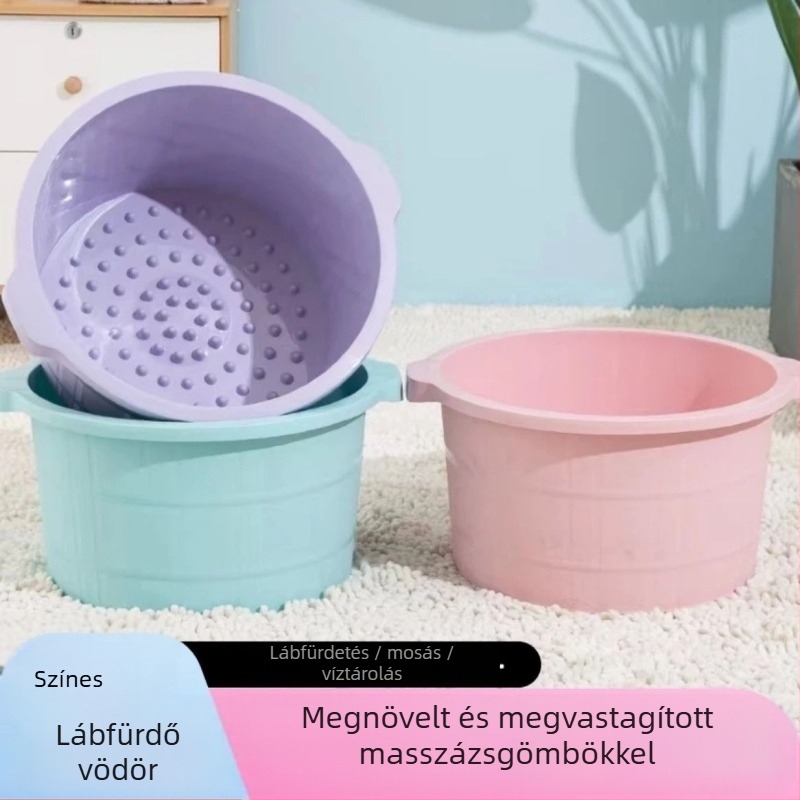 Lábfürdő masszázzsal, mélyített és kiemelt kivitel időseknek