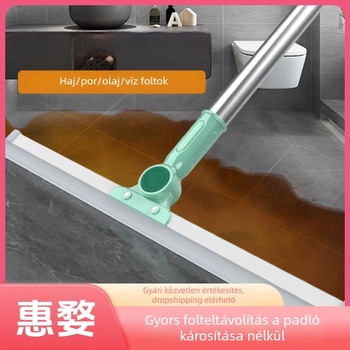 Teleszkópos szilikon padlófelmosó, vízszívóval a Fürdőszobába