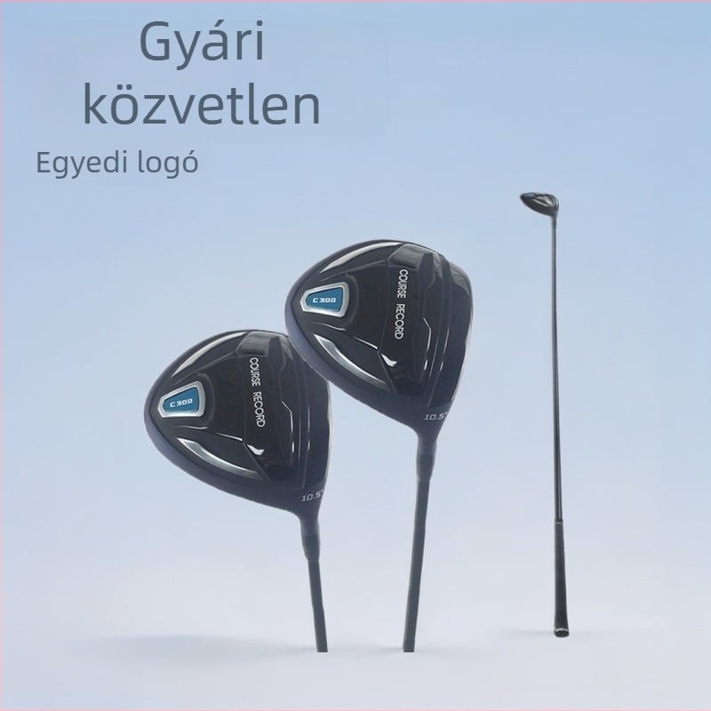 Személyre szabható logóval golfütő, jobbkezes, alumínium fej, fa nyél