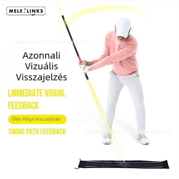 Golfütés pályájának edző és síkbeállító eszköz