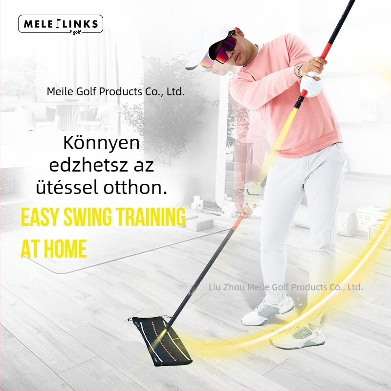 Golfütés pályájának edző és síkbeállító eszköz