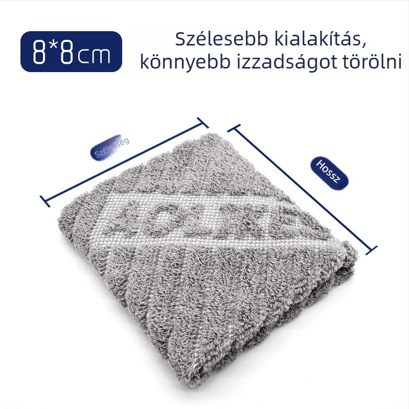 AOLIKES Sportos csuklópánt, légáteresztő, izzadságszívó pamutból, futáshoz, kosárlabdához és badmintonhoz