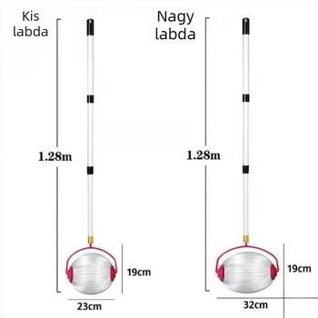Teleszkópos gördítő labdagyűjtő tenisz- és pingponglabdákhoz