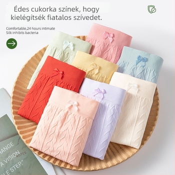Női plusz méretű seamless antibakteriális, lélegző sport alsónemű középmagas derekú formázó, fenékemelő bikini fazon