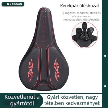 Vastagított szilikon nyeregvédő kerékpárhoz – puha ülésvédő, út- és terepkerékpárokhoz