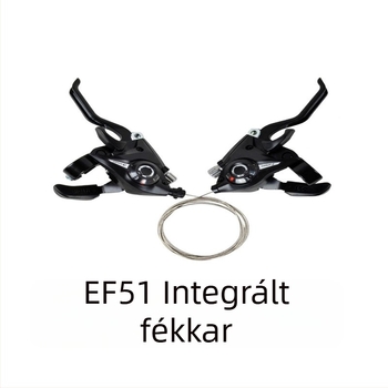EF51 integrált ujjváltó hegyi kerékpárhoz, kompatibilis a 21/24/7/8 sebességgel