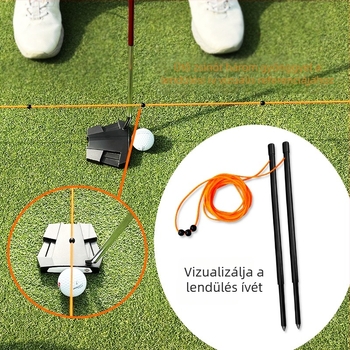 MELELINKS Golf gyakorlóeszköz kalibráló kötéllel