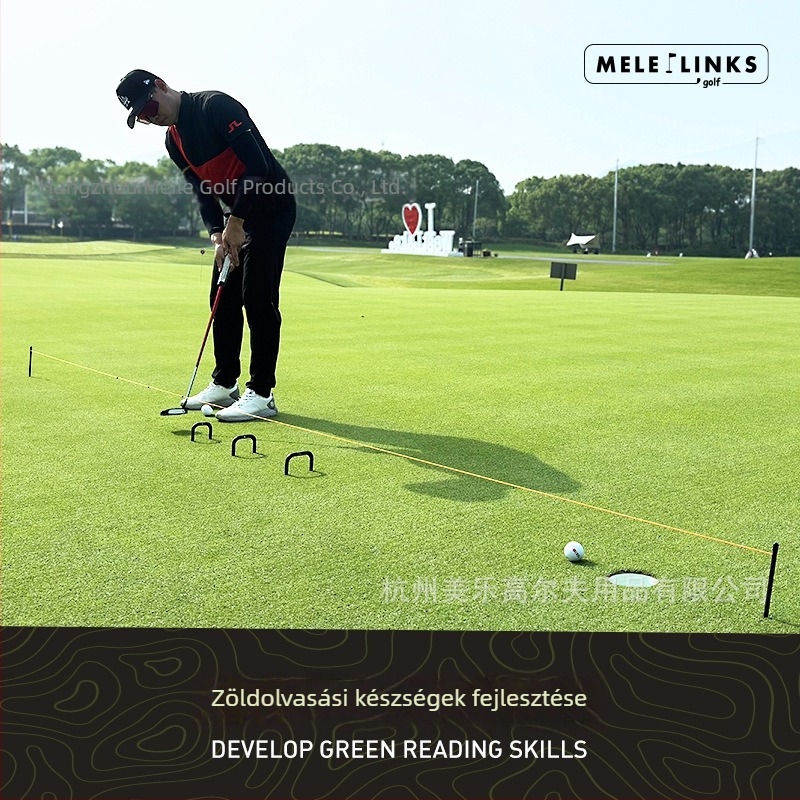 MELELINKS Golf gyakorlóeszköz kalibráló kötéllel