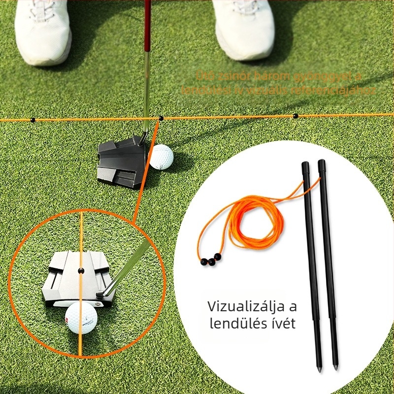 MELELINKS Golf gyakorlóeszköz kalibráló kötéllel