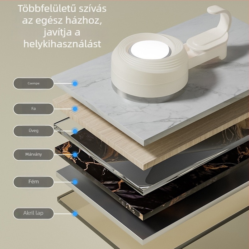 Forgó szívókorongos akasztó a fürdőszobába, falra szerelhető, nagy teherbírás, fúrás nélkül, nyom nélküli rögzítés