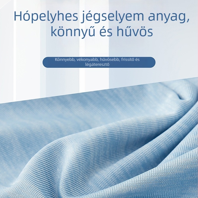 Férfi Ice Silk boxeralsó, lélegző, vékony, gyorsan száradó, antibakteriális, plusz méret