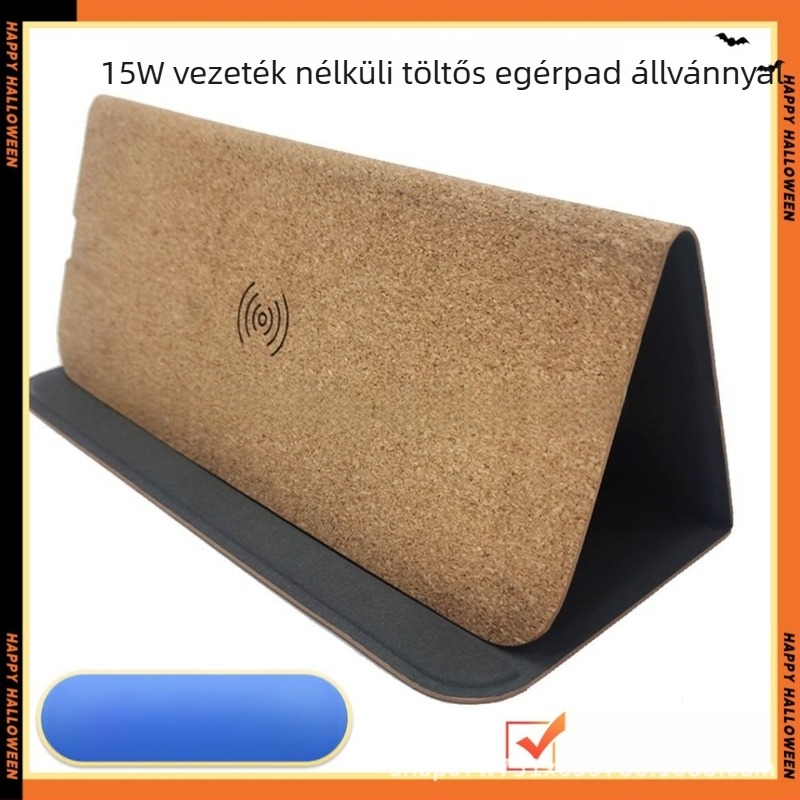 15W összecsukható vezeték nélküli egérpad – többféle forma, multifunkcionális töltő