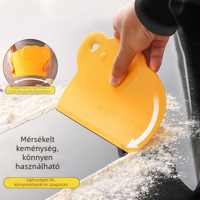 Elefánt alakú tészta vágó puha műanyag spatulával, konyhai eszköz otthoni sütéshez, rizstekercs szeletelő és többfunkciós tészta kés