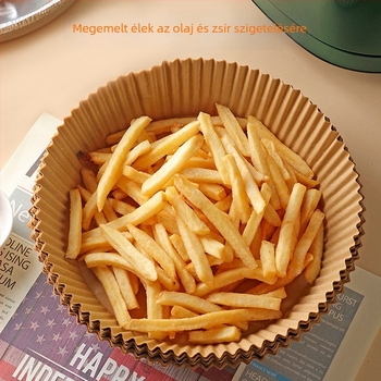 Sütőpapír légkeveréses fritőzhöz szilikon bevonattal