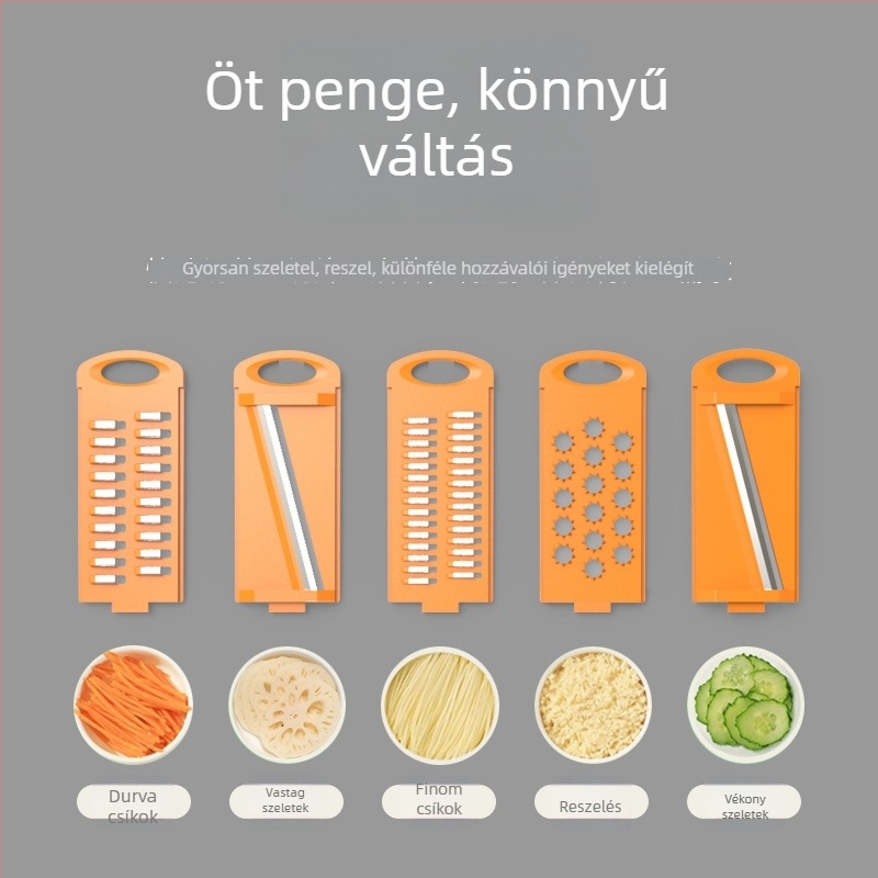 Li Ren QCQ-3136 Többfunkciós zöldségaprító — burgonya reszelő, reszelő és szeletelő