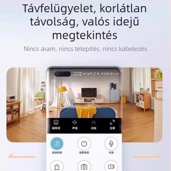 X3 belső vezeték nélküli kamera, éles éjszakai látással otthoni megfigyeléshez