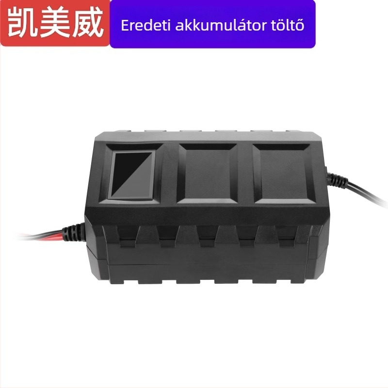 Kaimeiwei Li-ion akkumulátor töltő, 14,8V 10A, intelligens gyors töltés, klipsz fej