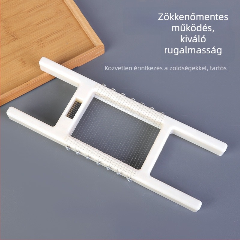 Többfunkciós burgonya szeletelő és zöldségszárító eszköz – tofuhoz és babhoz