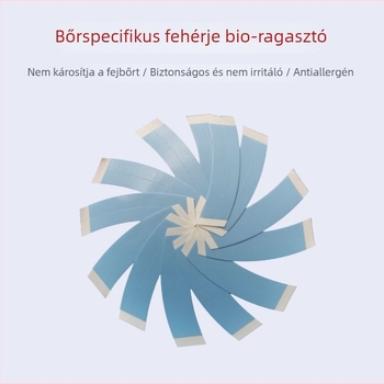 Biokompatibilis kettős oldalú paruka ragasztófilm – vízálló, izzadástűrő, erős tapadás, láthatatlan tapasz hajbeépítéshez