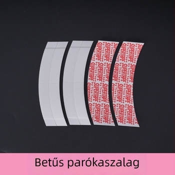 Paróka cserélő film kettős oldalú ragasztóval a sima hajhuzat összeillesztéséhez, 36 darab csomagban