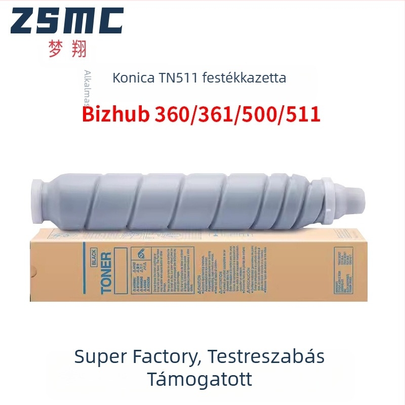 TN511 tonerkazetta Konica Minolta Bizhub 360/420/361/500 készülékekhez