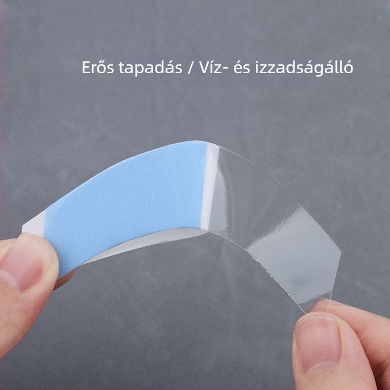 Paróka ragasztófilm, kétoldalas ragasztó, biofehérje ragasztó, vízálló és izzadságálló, bőrbarát paróka patch