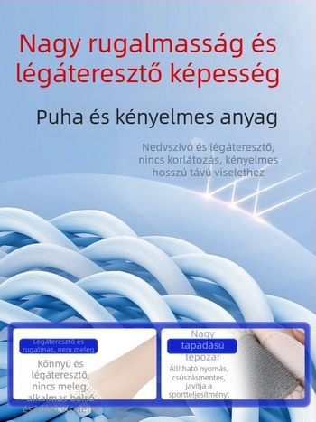 SANOSTA Kompressziós csuklóortézis ínhártya-sérülésekre, rugalmas és kényelmes badmintonhoz, uniszex