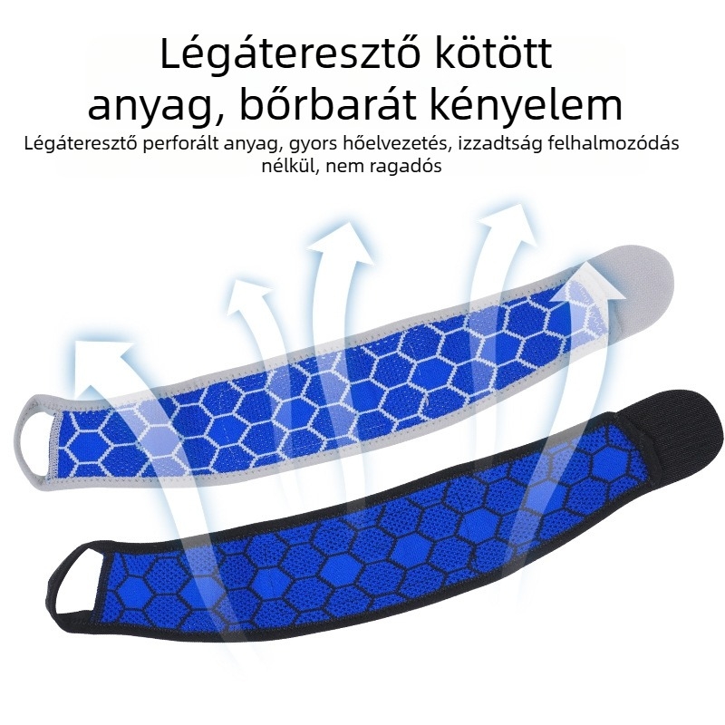 Vékony körkörös csuklótartó sporthoz — kültéri futáshoz, fitnesshez és súlyemeléshez, csuklókompressziós támogatás