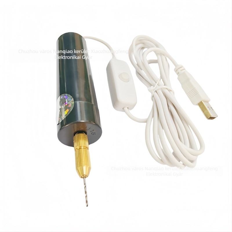 USB mini fúró 5V DIY áramkörökhöz, akrillapokhoz és Eye Pin ékszerekhez – kézi lyukasztó eszköz